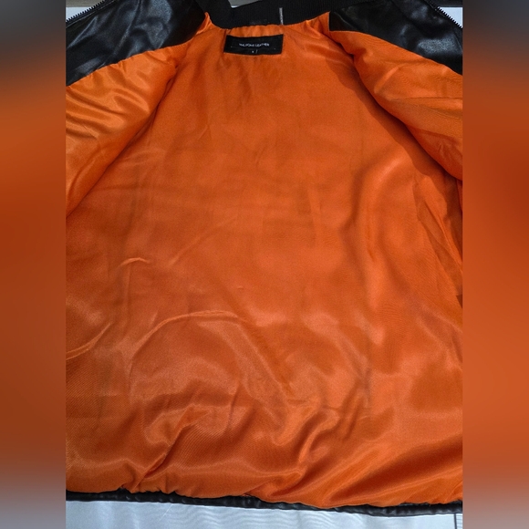 Wilsons Leather G III Apparel Group Faux Leather Oversized Quilted Jacket Small - Picture 10 of 14